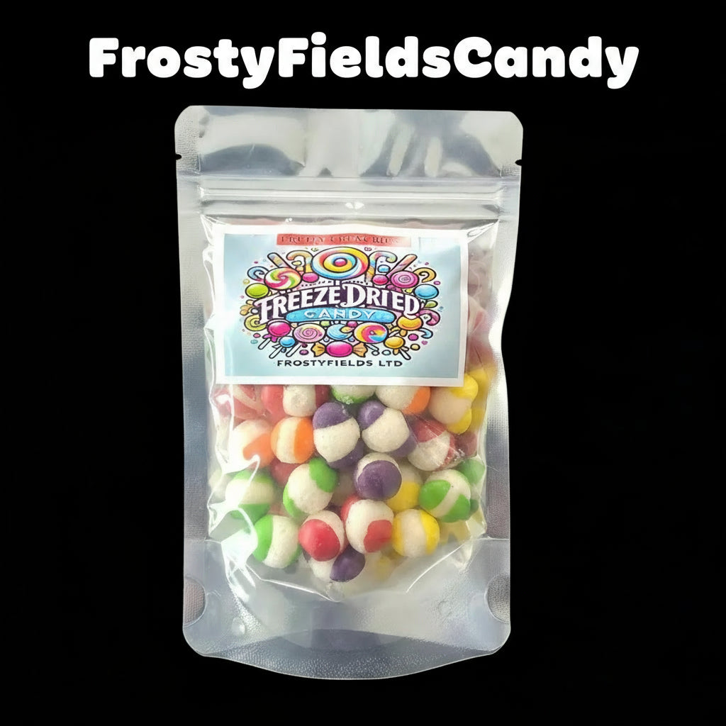 Frosty | Freeze Dried Sweets | Crunchy Tasty | Crunchies ALL FLAVOURS | 50G | UK |