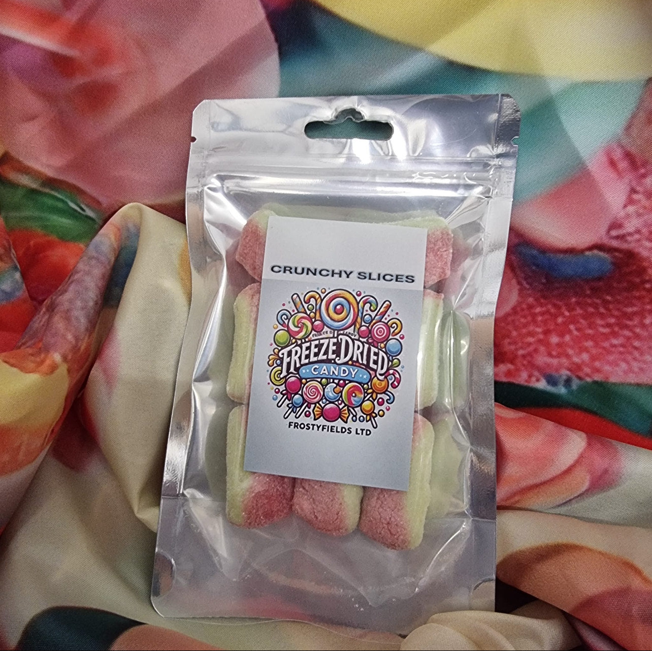 Frosty | Freeze Dried Sweets | Crunchy Tasty | Watermelon Slices | 50g