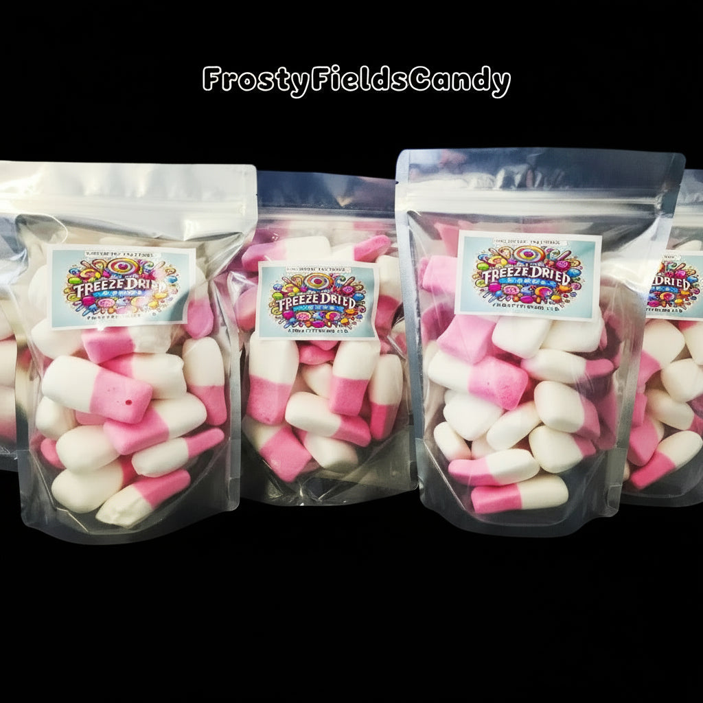 Frosty | Freeze Dried Sweets | Crunchy Pillows | Large Bag | Crunchy Light | UK |