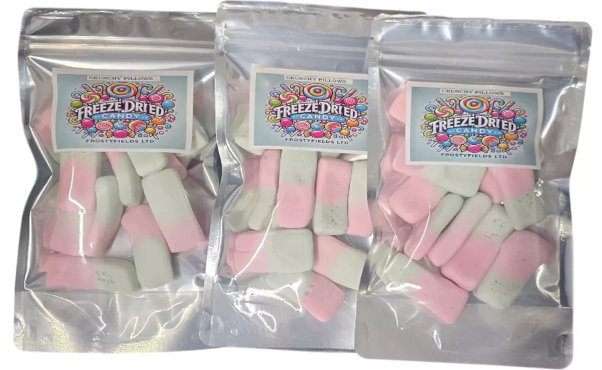 Frosty | Freeze Dried Sweets | Crunchy Pillows | Large Bag | Crunchy Light | UK |